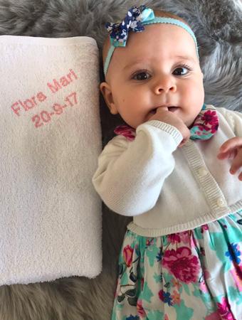 Personalised Embroidered Bath Towel