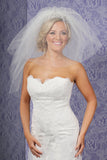 FOUR TIER SHORT VEIL