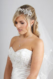 LACE APPLIQUE VEIL